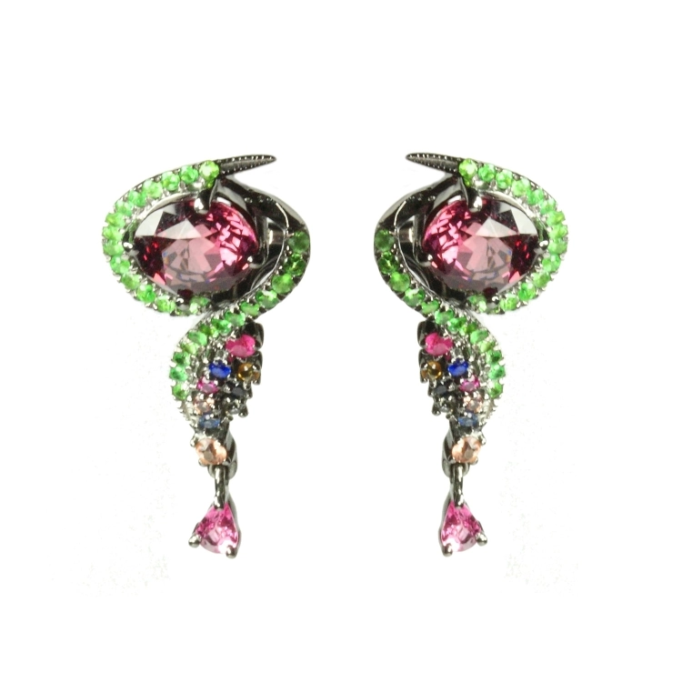 Сережки Rubies and Sapphires ESJ417