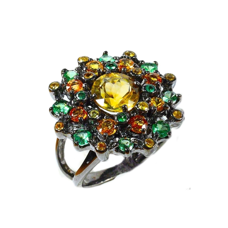Каблучка Rubies and Sapphires RKN056