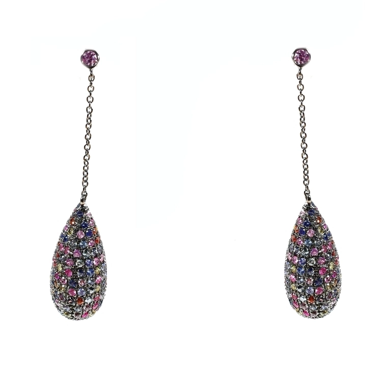 Сережки Rubies and Sapphires ESJ115