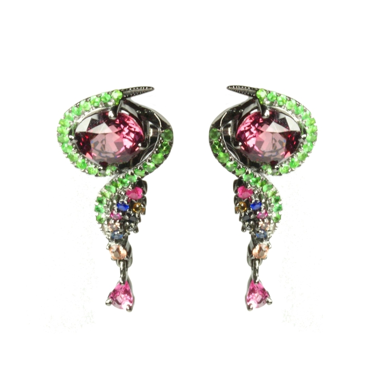 Сережки Rubies and Sapphires ESJ417