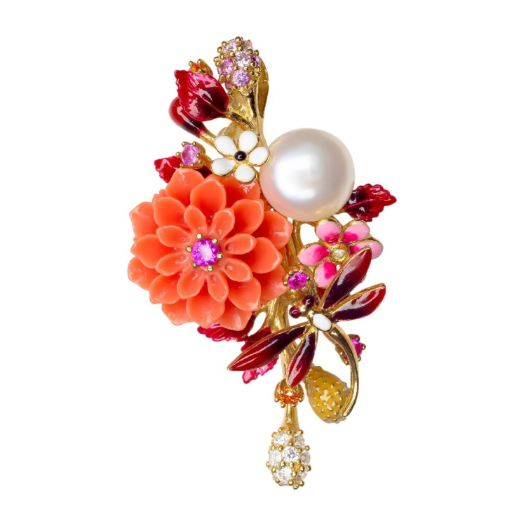 Брошка-кулон Jewellery Garden BRDS100-3J