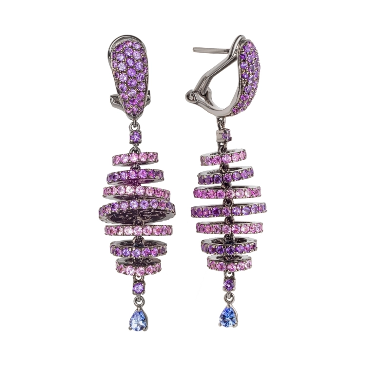 Сережки Rubies and Sapphires ESJ193AMP Сережки Rubies and Sapphires ESJ193AMP