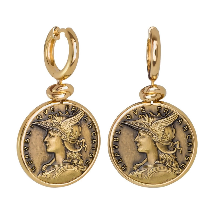 Сережки Coins EDS125-1