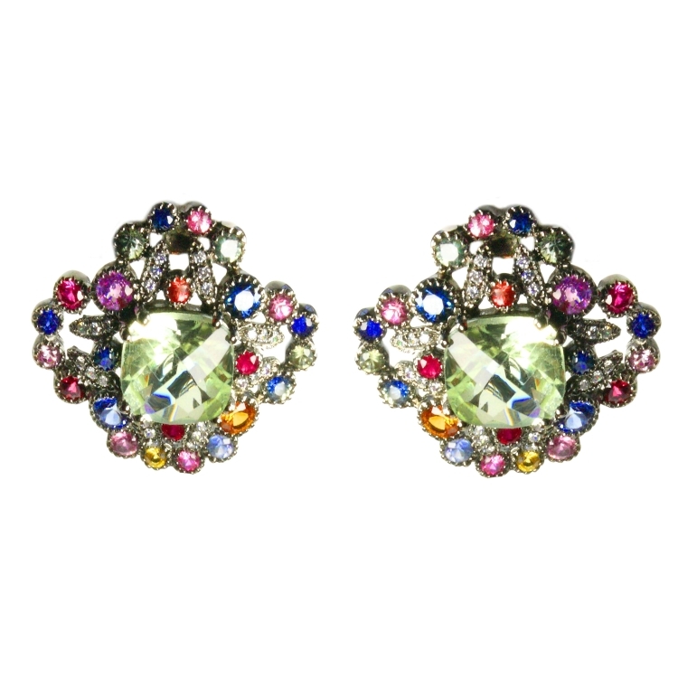 Сережки Rubies and Sapphires ESJ367