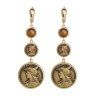 Сережки Coins EDS124-1-TE