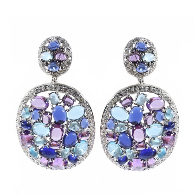 Сережки Cabochon EJD068-1