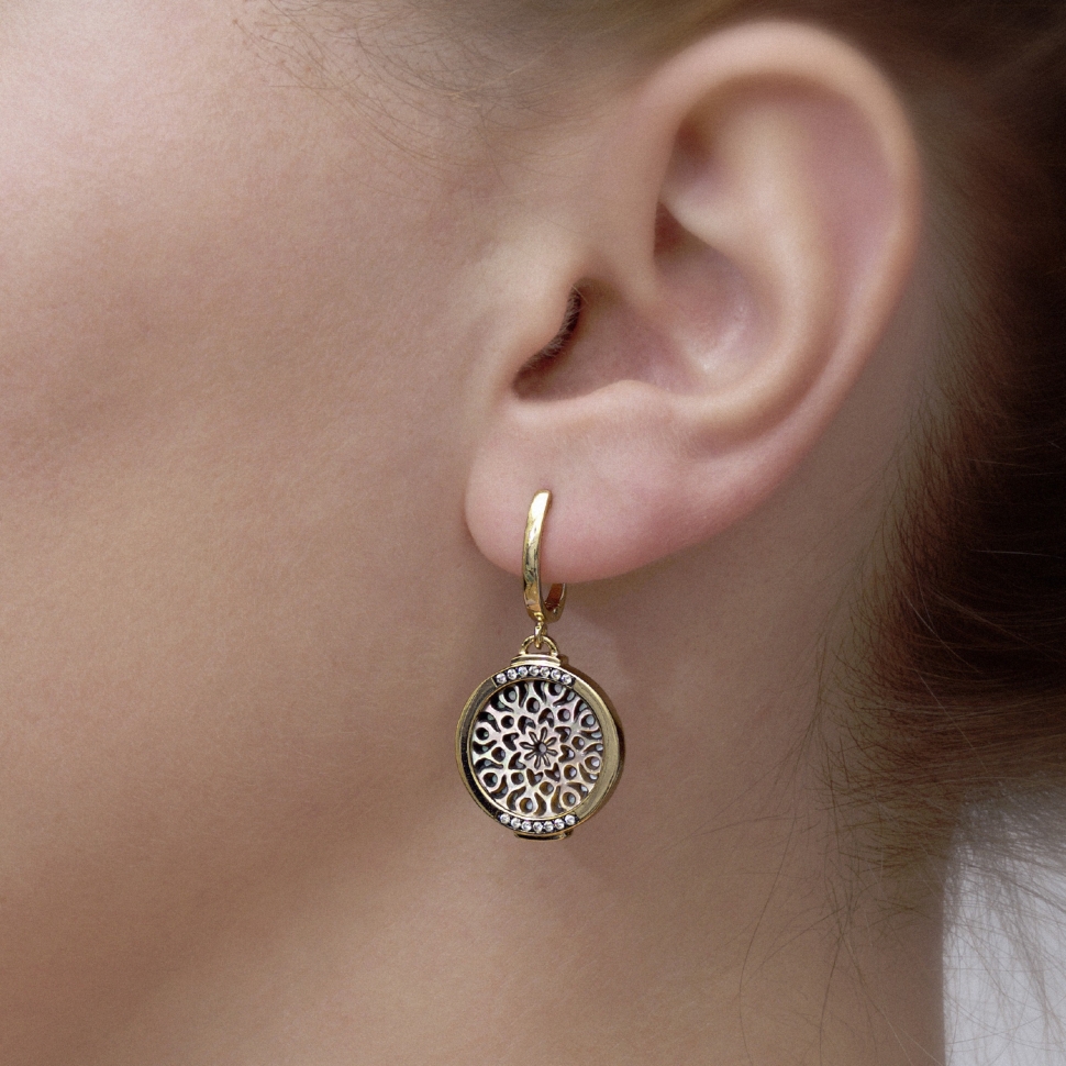 Сережки Orient Express EDS327-1 купити в інтернет-бутику Style
