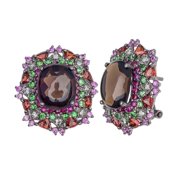 Сережки Rubies and Sapphires ESJ149