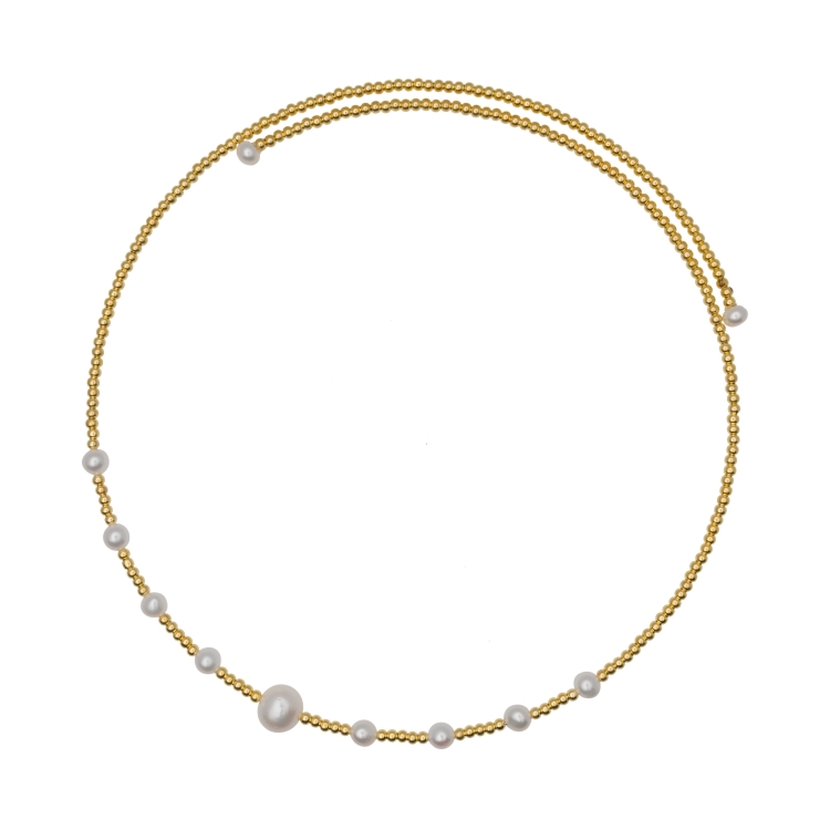 Кольє Beads NSUN177AG
