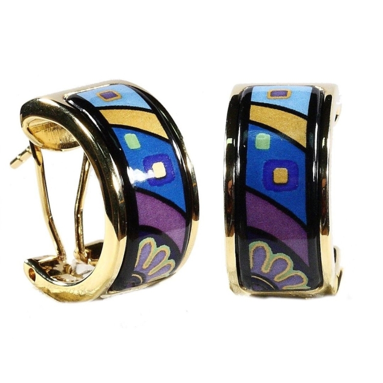 Сережки Art Nouveau ESA013-2G