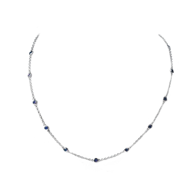 Кольє Rubies and Sapphires NSJ149