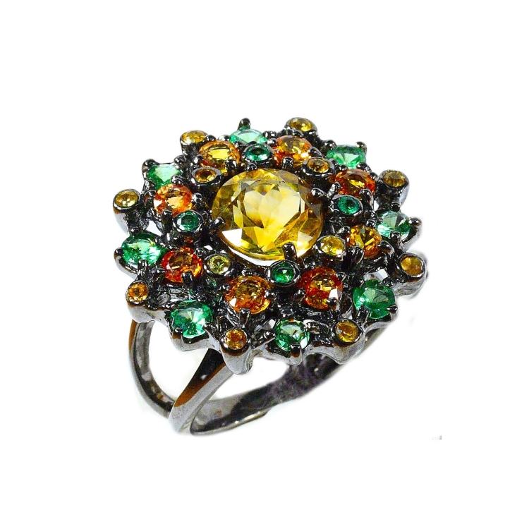 Каблучка Rubies and Sapphires RKN056