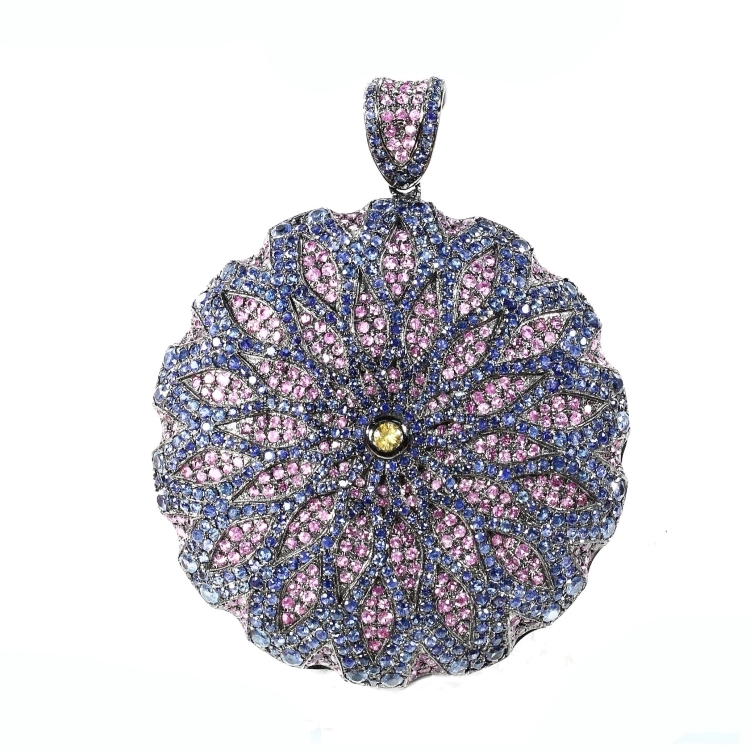 Кулон Rubies and Sapphires PSJ099