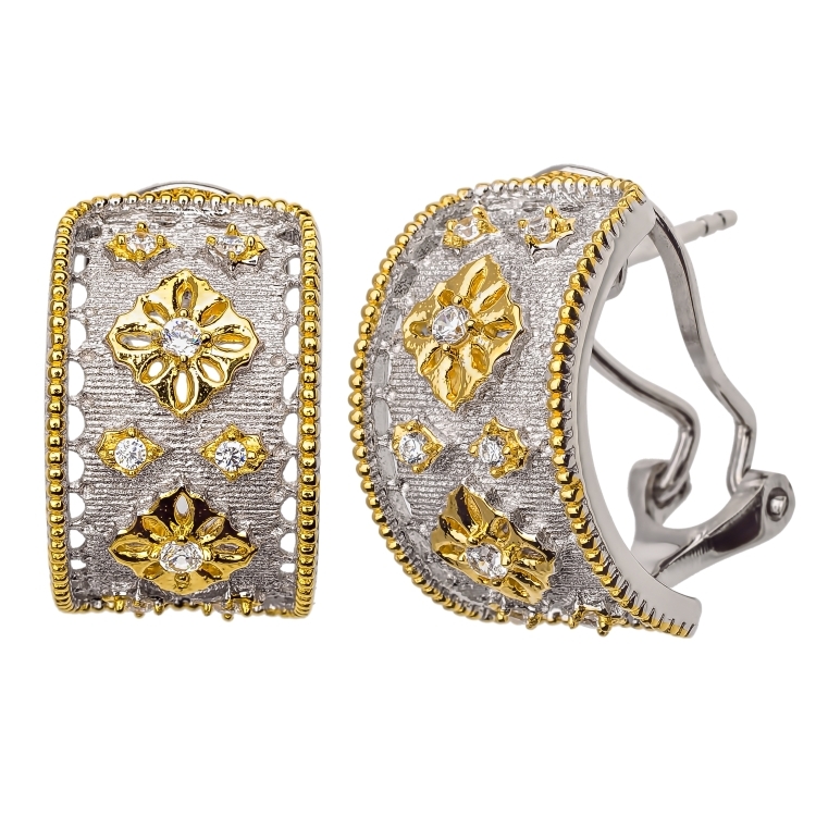 Сережки Sateen EBL001
