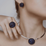 Сережки Rubies and Sapphires ESK720S