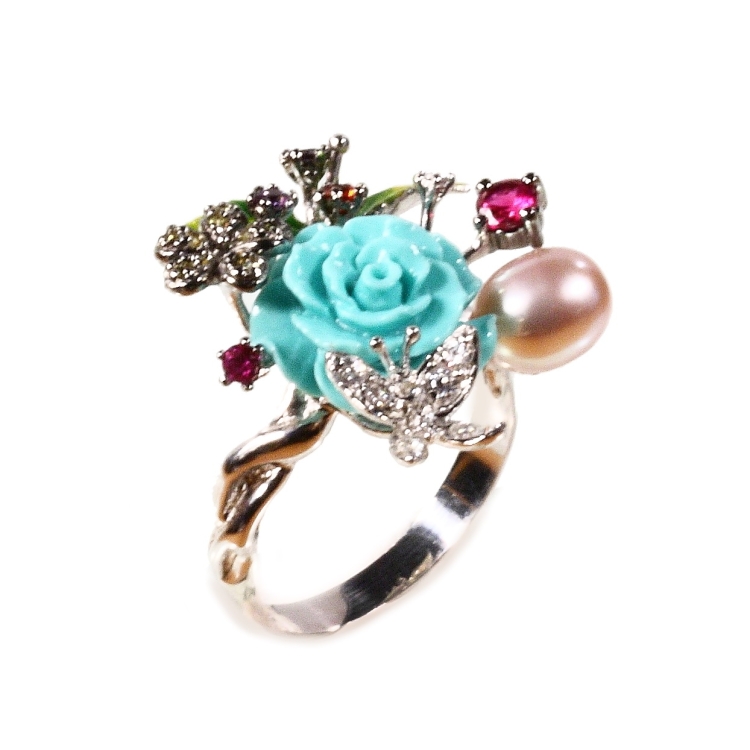 Каблучка Jewellery Garden RGA011-2