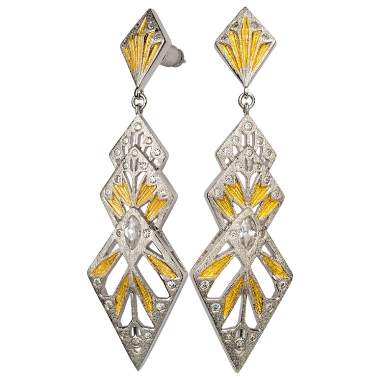 Сережки Sateen EBL013