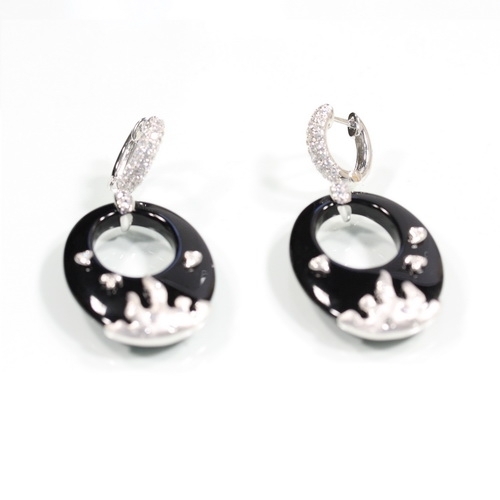 Сережки Agate ECJ091S