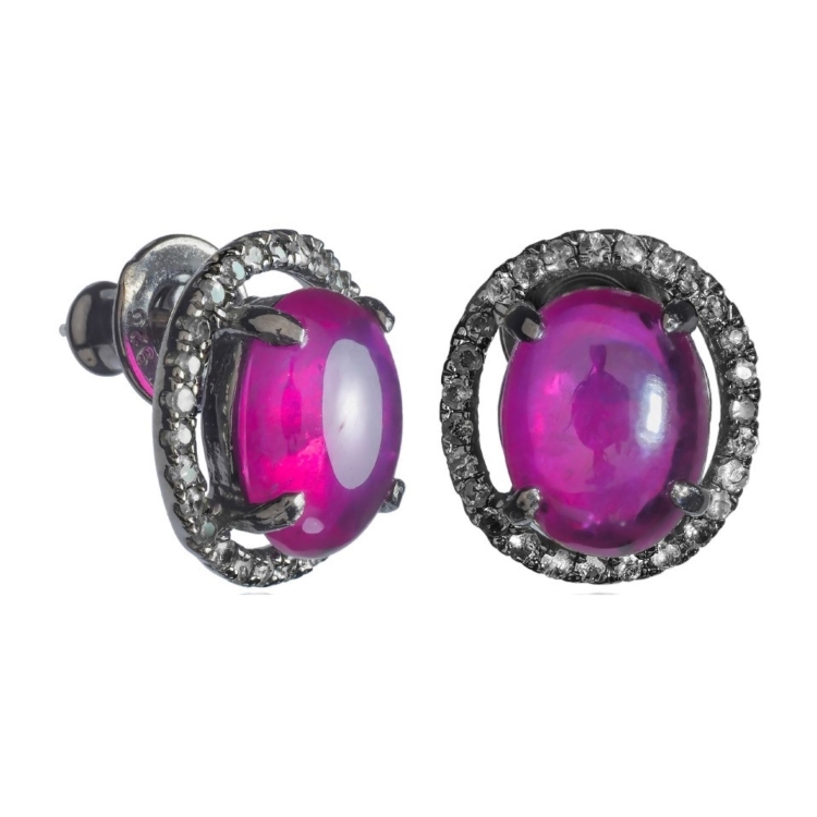 Сережки Rubies and Sapphires ESK123R
