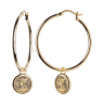 Сережки Coins EDS137-1