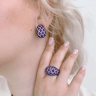 Сережки Cornflower EGA532