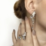 Сережки Butterfly EDS306-2