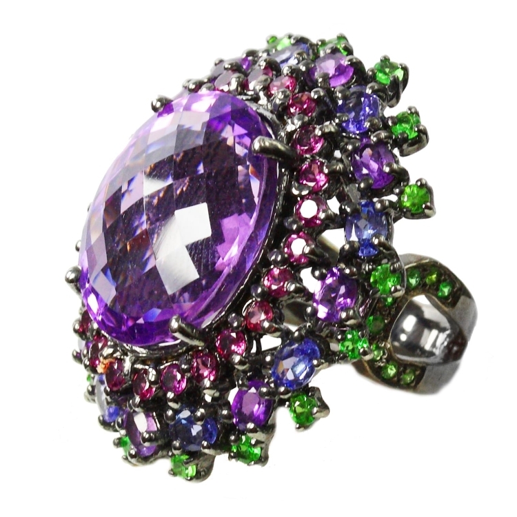Каблучка Rubies and Sapphires RKN155