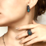 Сережки Rubies and Sapphires ESK745-1