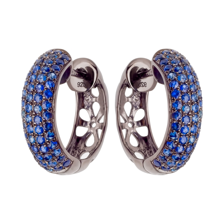 Сережки Rubies and Sapphires ESK069-3-4