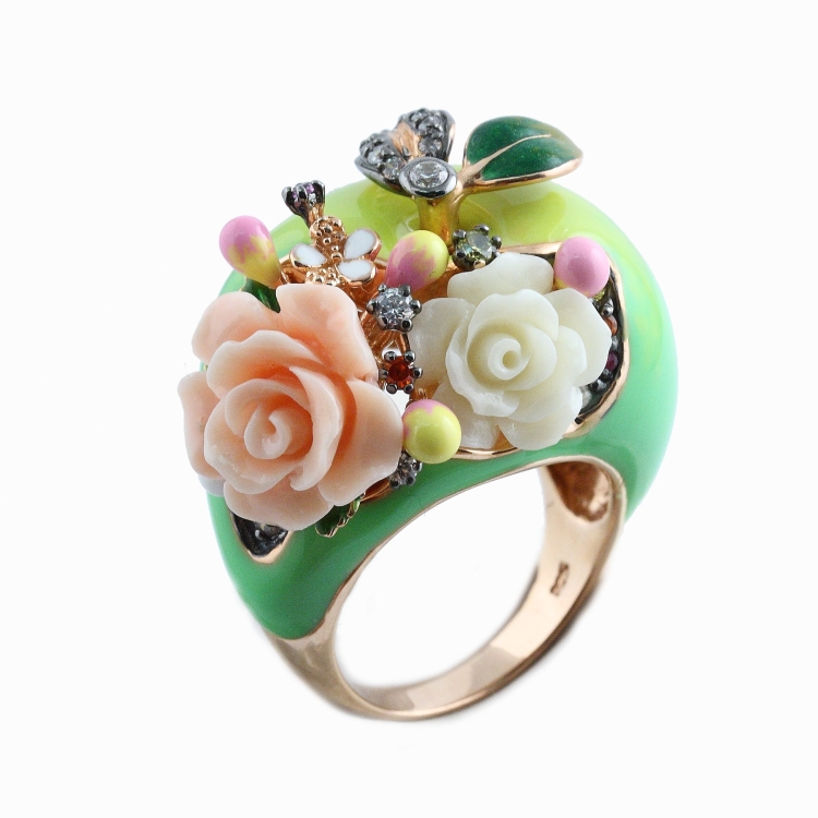 Каблучка Jewellery Garden RGA037-2R