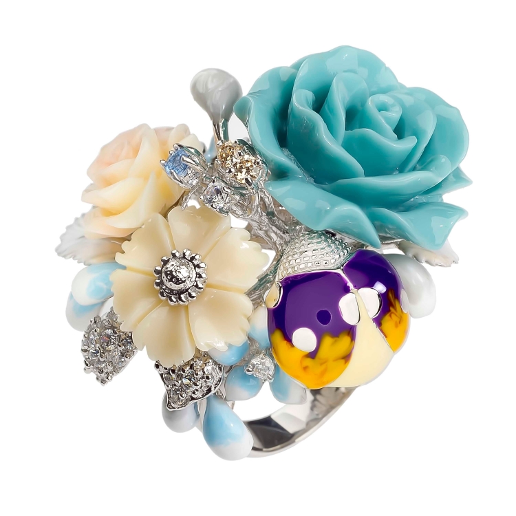 Каблучка Jewellery Garden RGA038-2