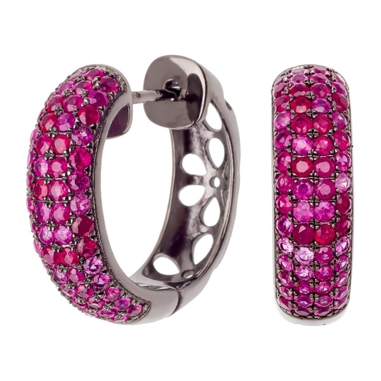 Сережки Rubies and Sapphires ESJ069-4-4