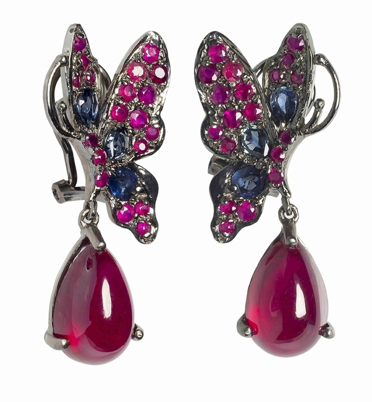 Сережки Rubies and Sapphires ESK161R