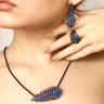 Сережки Rubies and Sapphires ESK743-1