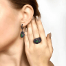Сережки Rubies and Sapphires ESK744-1
